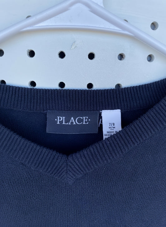 Children Place Uniform Longsleeve Sweater -Boys 7/8