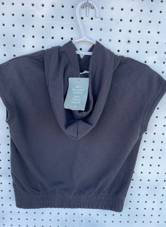 H& M Sleeveless Hoodie Girl 6/7