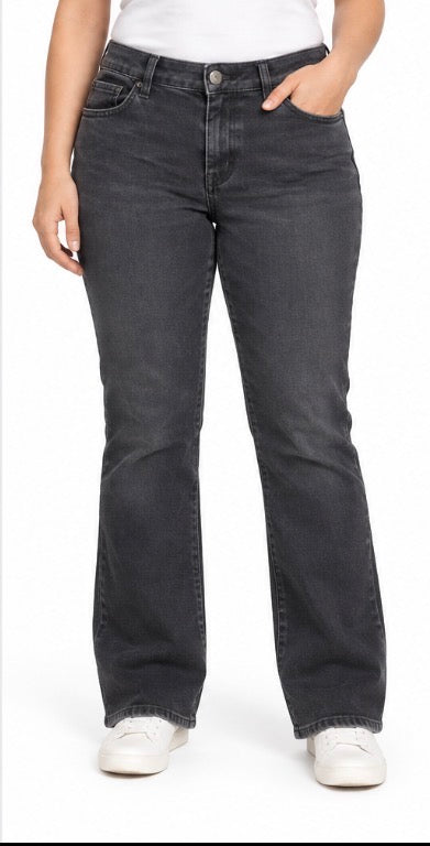 Old Navy The Flirt Women’s Black Bootcut Jeans Size 14 Short