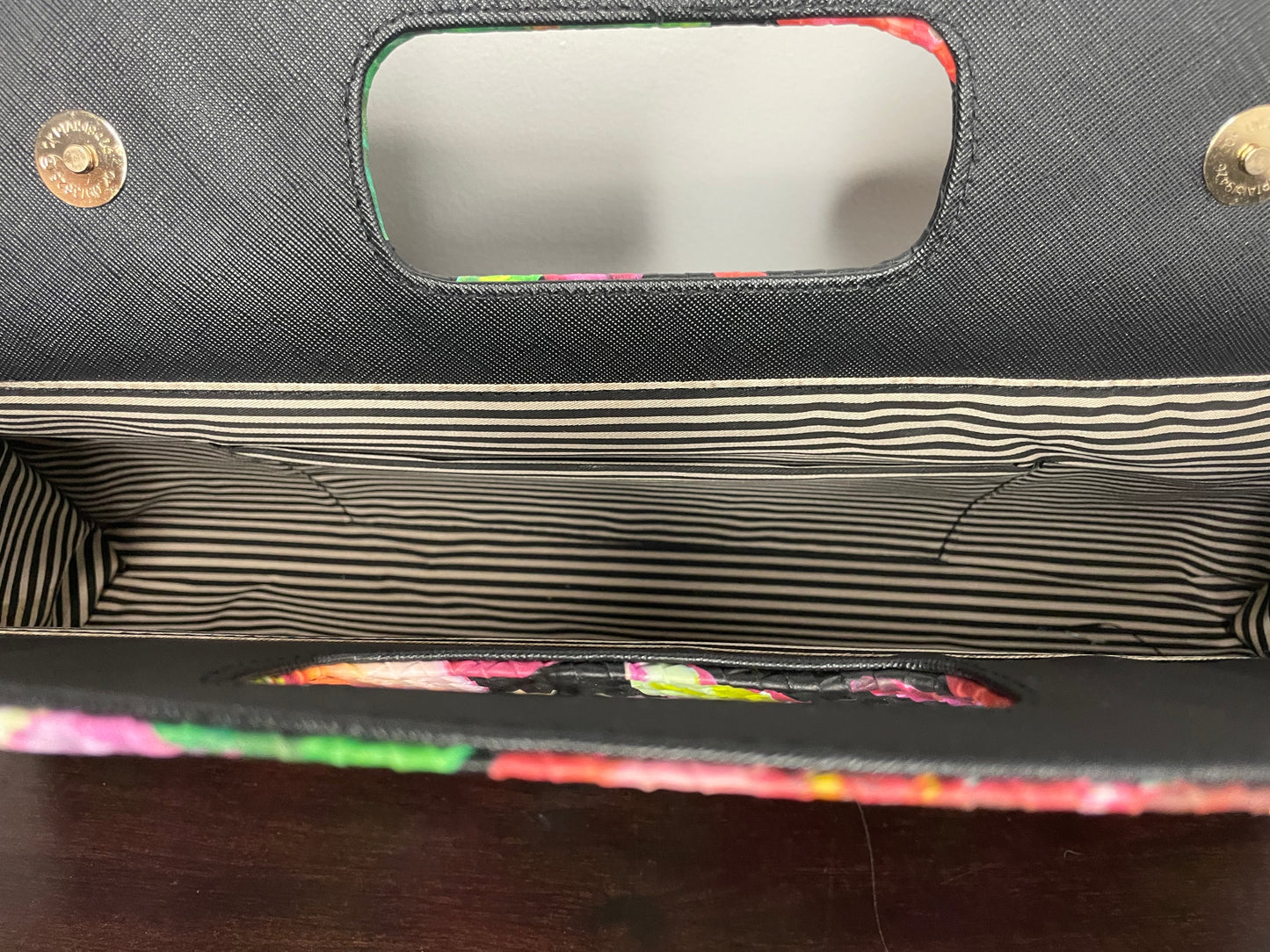 Floral Print Clutch- Excellent Condition