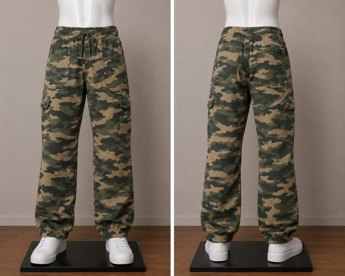 Art of Class Boys Camouflage Cargo Jogger Pants Size 14