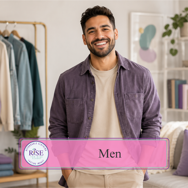 Practical, polished, and everyday clothing for men.
