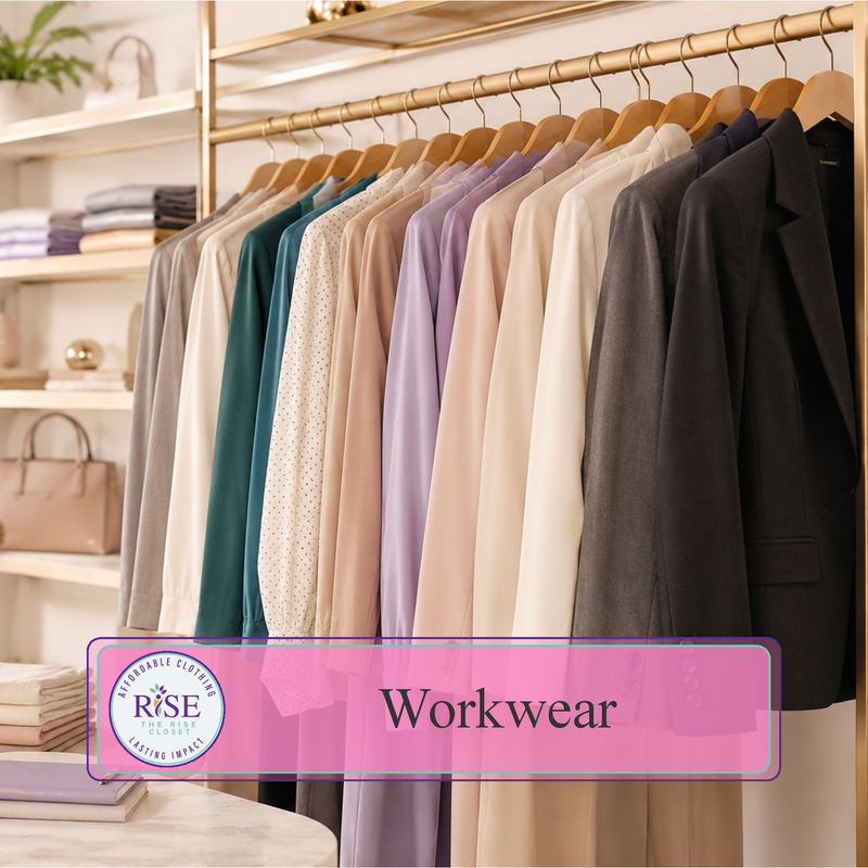 Affordable clothing for the workday ahead.