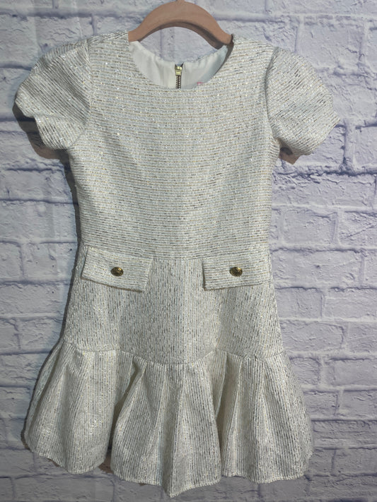 Renee Tweed Dress by Zoe LTD Girls Size 10