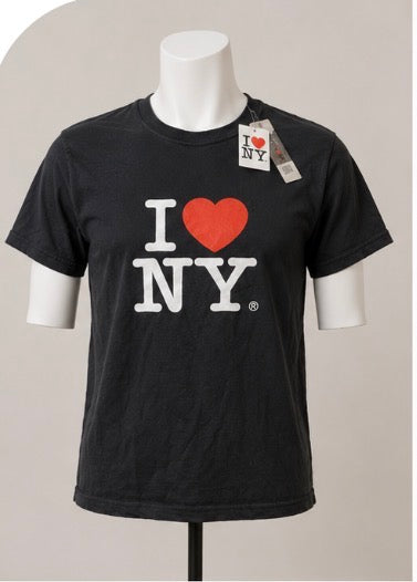 I Love NY Black Graphic T-Shirt – New With Tags Size 10/12
