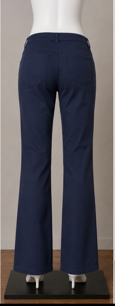 Emporio Armani Women’s Blue Designer Pants Size 30 / US 10