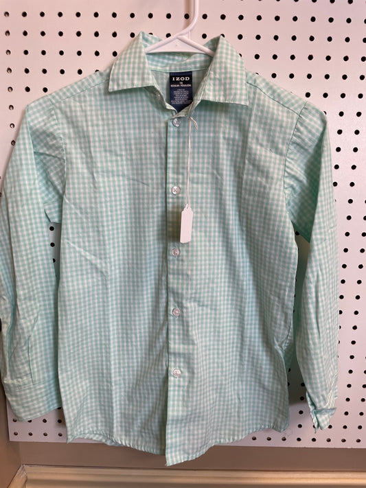 Izod Boys’ Button Down Long Sleeve Top Size 10 Condition- Great