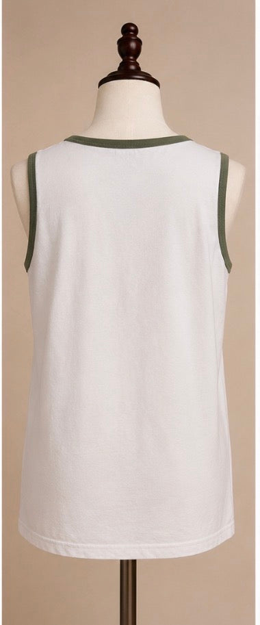 Children’s Place Boys Palm Tree Tank Top — Size 14