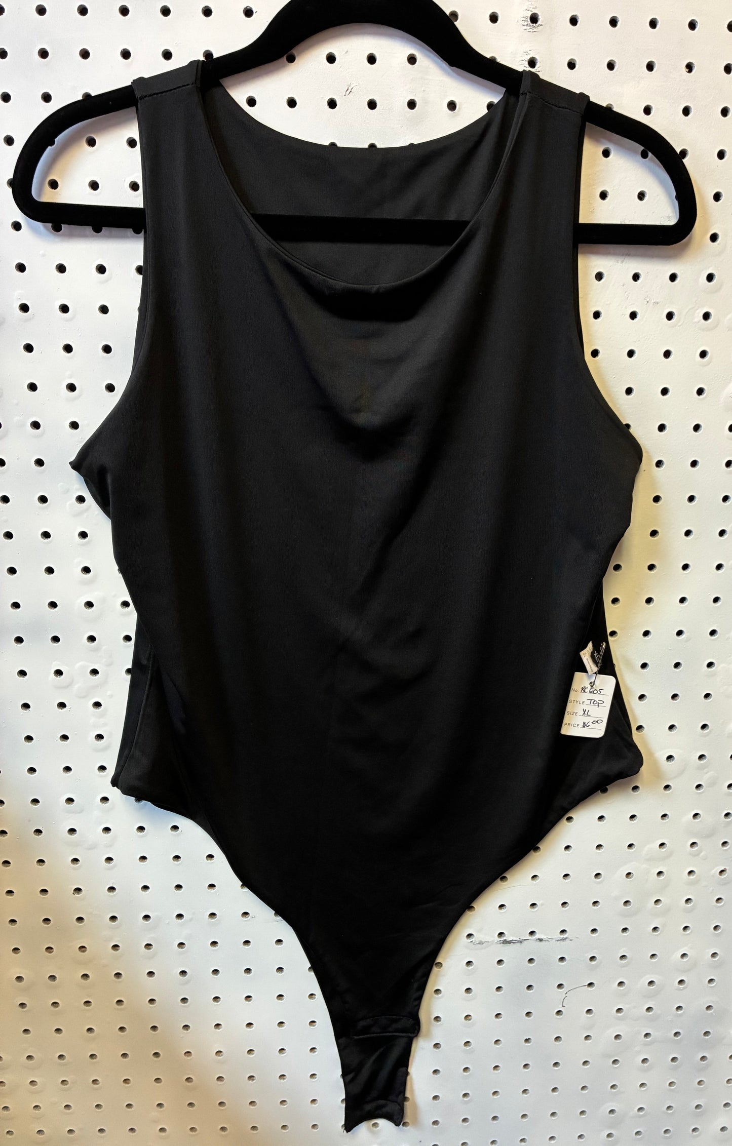 Women's Shein Curve Black Bodysuit in Size XL