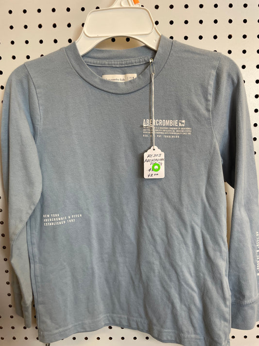 ABERCROMBIE Long-Sleeve Shirt Boys Size 7/8 -Condition Great