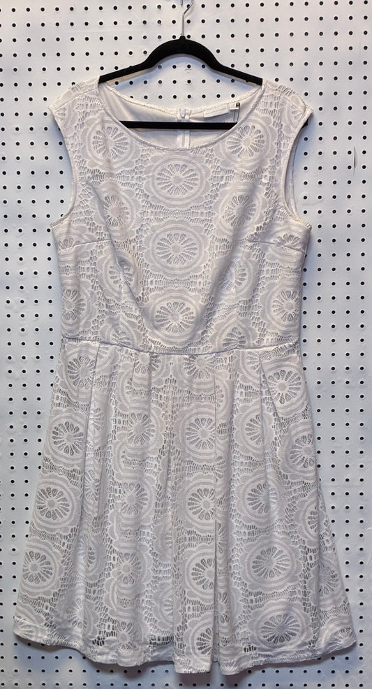 New York & Company White Dress Women Size 16
