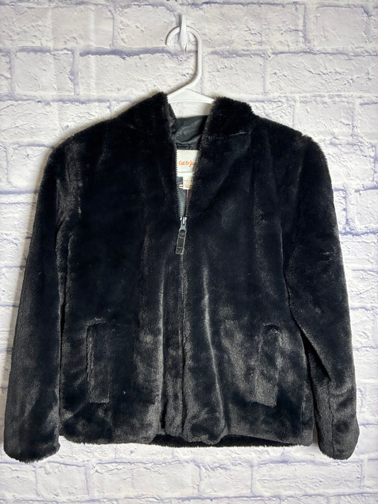 Girls' Faux Shearling Sherpa Jacket - Cat & Jack -Size 10/12