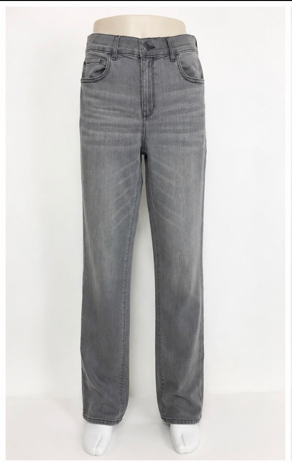 The Children’s Place Boys Gray Stretch Straight Leg Jeans – Size 12