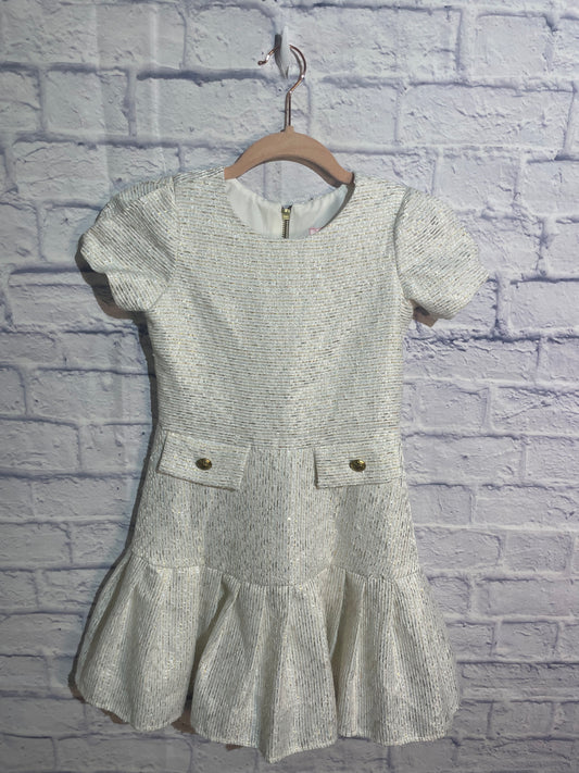 Renee Tweed Dress by Zoe LTD Girls Size 10