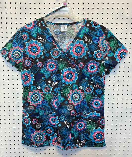 B Scrubs women's V-neck scrub top 8pc Bundle