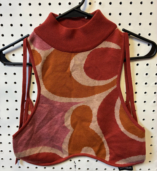 Andrea Iyamah Ally Caro Print Knit Top