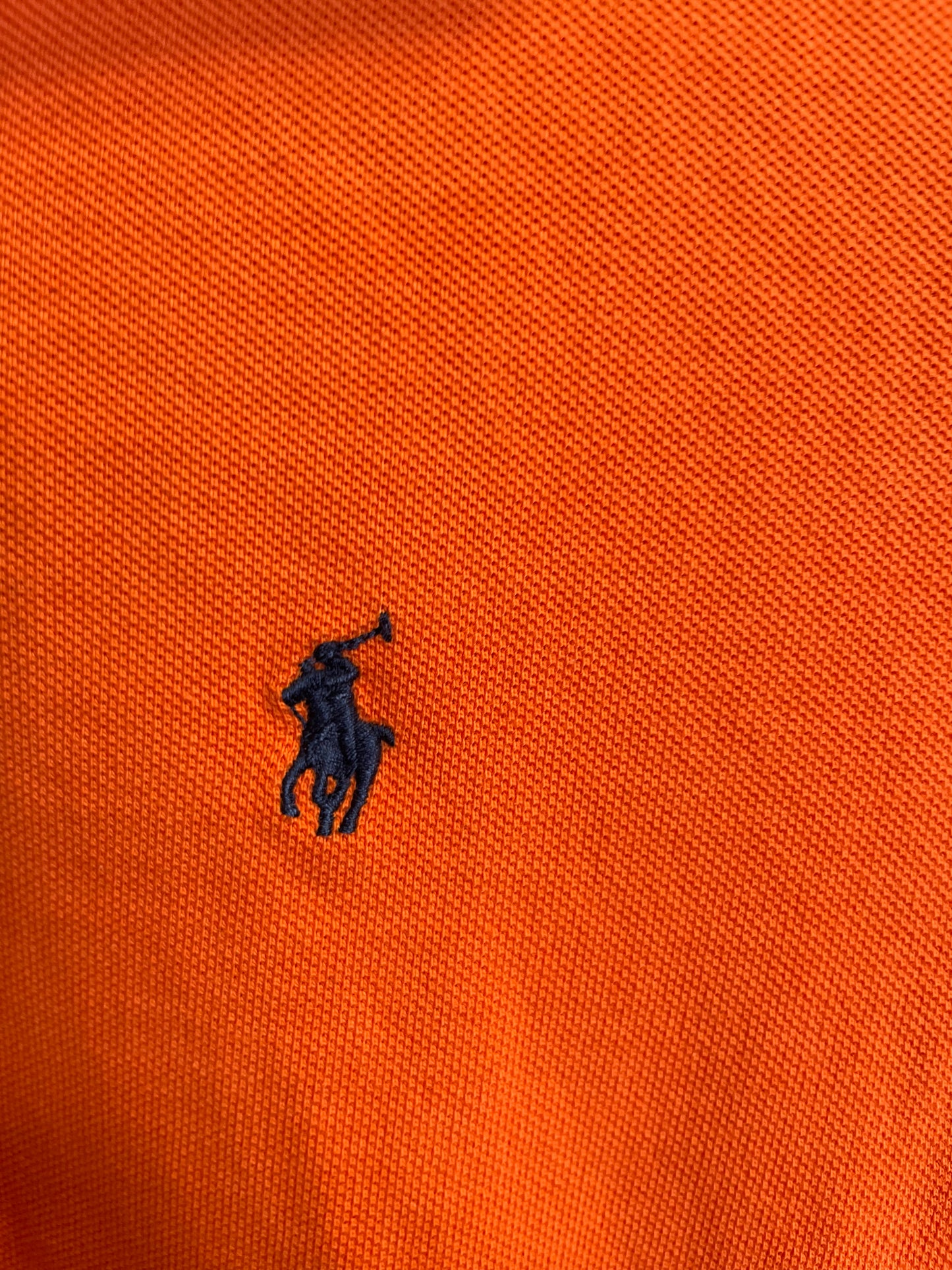 Ralph Lauren Polo Orange Pony Casual Preppy Shirt-Boys Size 8