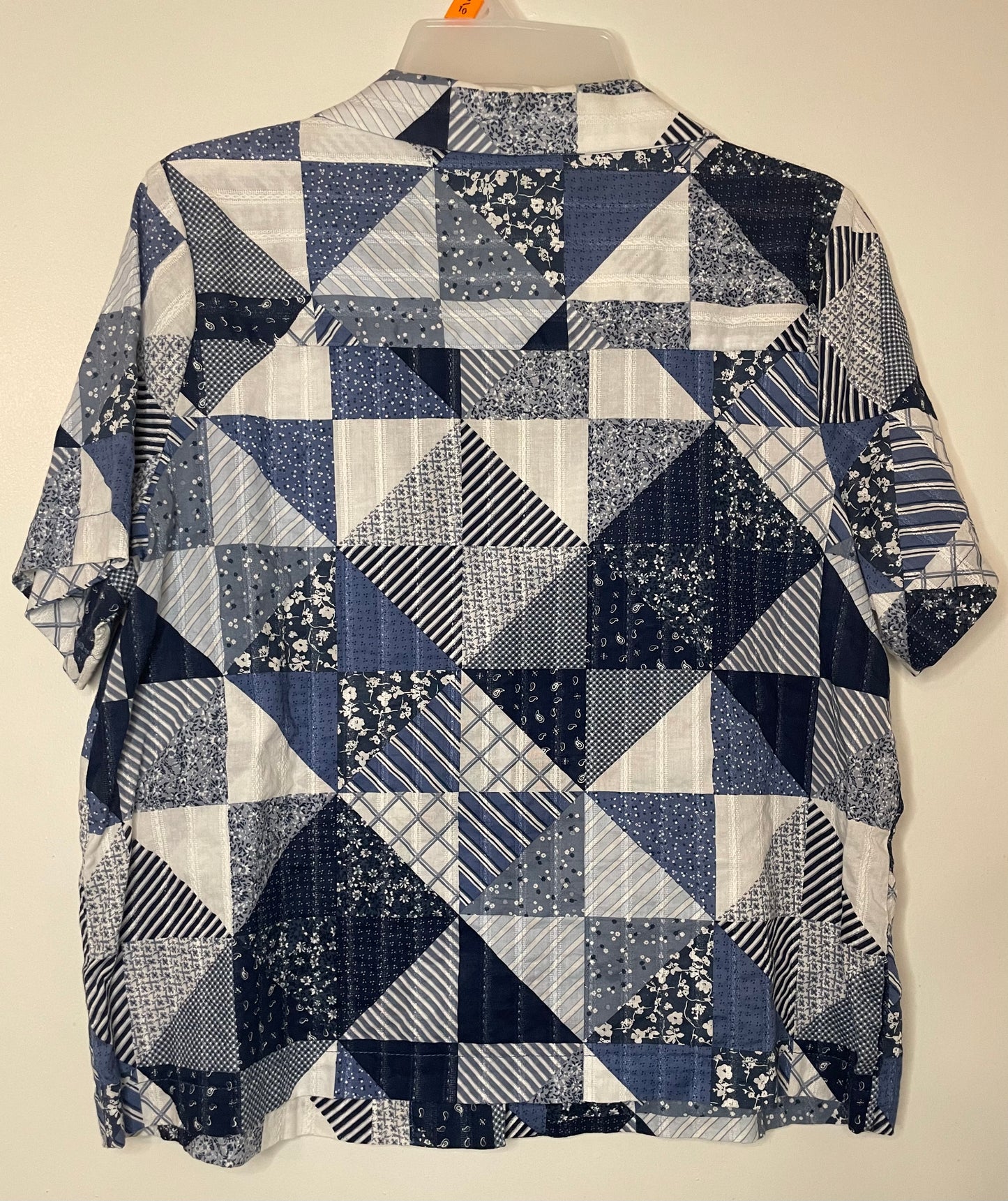 A.N.A Patchwork Top~Women’s Size Medium 8/10~ Great Condition