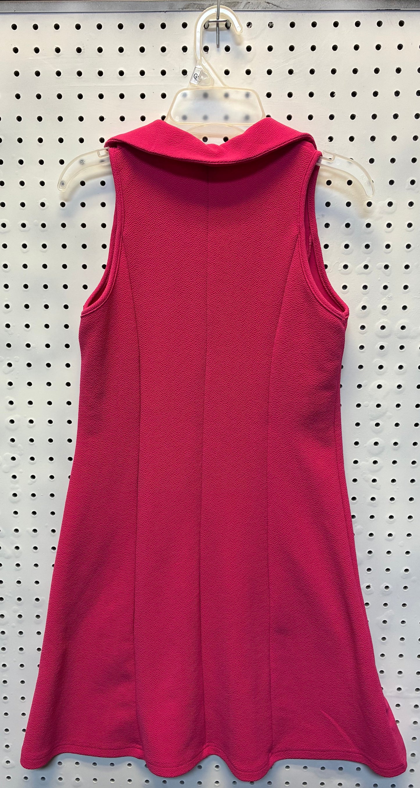 Tween Girl Elegant Collar V-Neck Cinched Waist A-Line Umbrella Dress- Size 12y