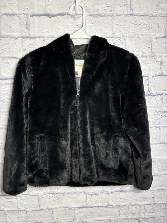 Girls' Faux Shearling Sherpa Jacket - Cat & Jack -Size 10/12