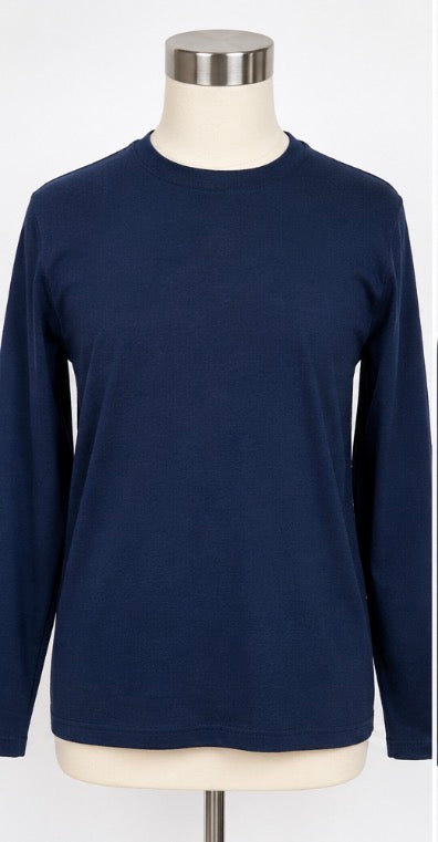 Cat & Jack Boys Navy Blue Long Sleeve Shirt – Size XL (14)