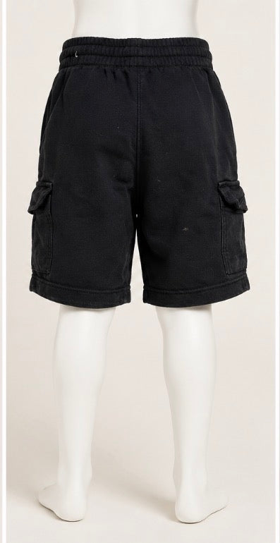 Nike Sportswear Club Fleece Cargo Shorts Boys’ Size Medium Black