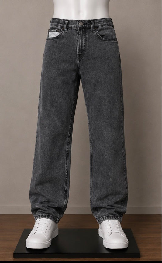 Levi’s Boys Gray/Black Wash Jeans – Size 16 Regular